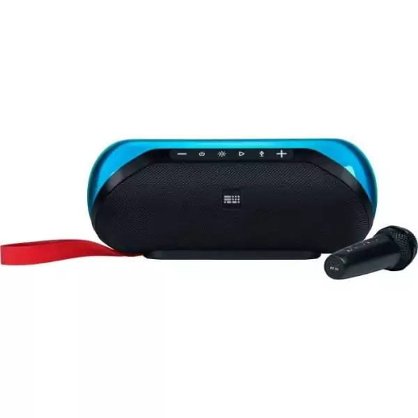 Enceinte sans fil lumineuse - BIGBEN PARTY - Bluetooth 5.3 - USB - 50W - Micro sans fil inclus - Modificateur de voix