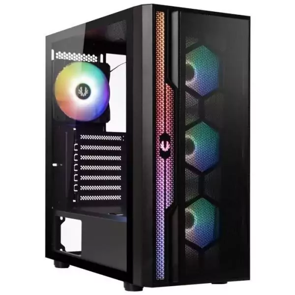 Boitier PC - BITFENIX - Apollo ARGB - Sans alimentation - Moyen tour - Format ATX - Noir