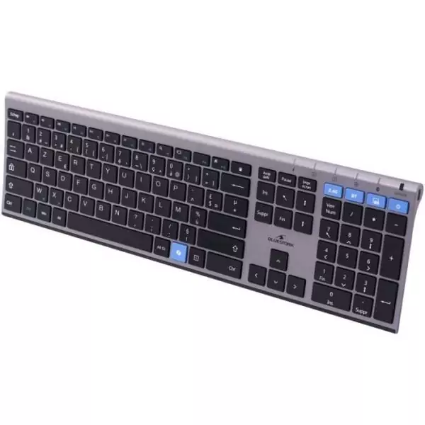 Clavier sans fil - Touches ciseaux - BLUESTORK - AZERTY - Métal - Silencieux