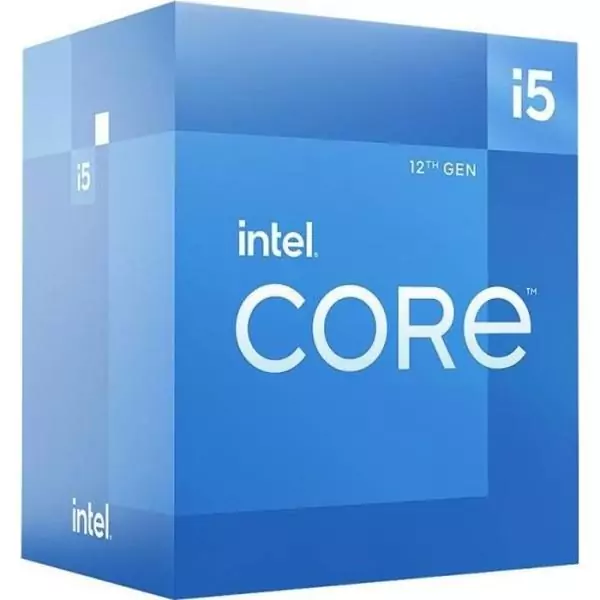 Processeur - INTEL - Core i5-12400F - 18M Cache, jusqu'a 4.40 GHz (BX8071512400F)
