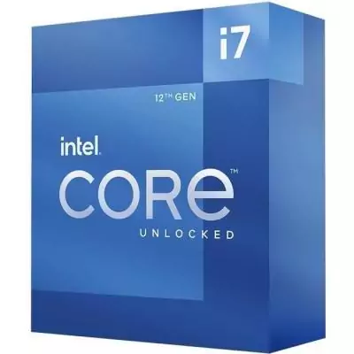 Processeur - INTEL - Core i7-12700K - 12 coeurs (8P+4E) - Socket LGA1700 - Chipset Série 600 - TDP 125W (BX8071512700K)