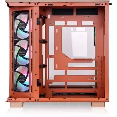 Boîtier PC sans alimentation - THERMALTAKE - View 380 XL TG ARGB - Moyen tour - Format ATX - 4x120mm A-RGB inclus - Gravel Ssan Boîtier PC sans alimentation - THERMALTAKE - View 380 XL TG ARGB - Moyen tour - Format ATX - 4x120mm A-RGB inclus - Gravel Ssan