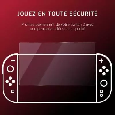 Pack de démarrage - ONLAN - Nintendo Switch 2 - Sacoche noire + Protection d'écran + Thumbsticks