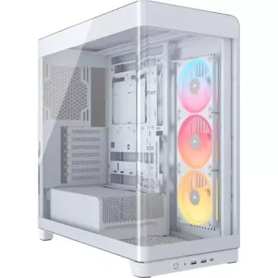 Boitier PC CORSAIR FRAME 4500X LX-R RGB Blanc - Refroidissement optimal