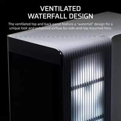 Boitier PC CORSAIR FRAME 4500X LX-R RGB Blanc - Refroidissement optimal