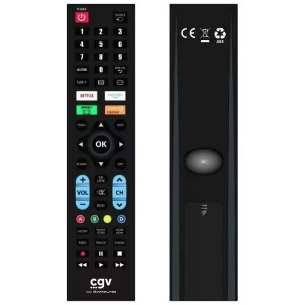 Télécommande de remplacement - CGV - FIDELIO Samsung - Pour téléviseurs Samsung - Sans programmation - Prete a l'emploi