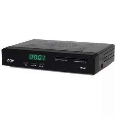 Récepteur satellite HD - CGV - PREMIO SAT HD W7 V2 - TNT SAT - Compatible camping car - Sortie audio numérique coaxiale