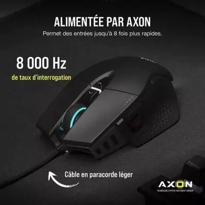 CORSAIR souris M65 RGB Ultra - Black (CH-9309411-EU2) CORSAIR souris M65 RGB Ultra - Black (CH-9309411-EU2)