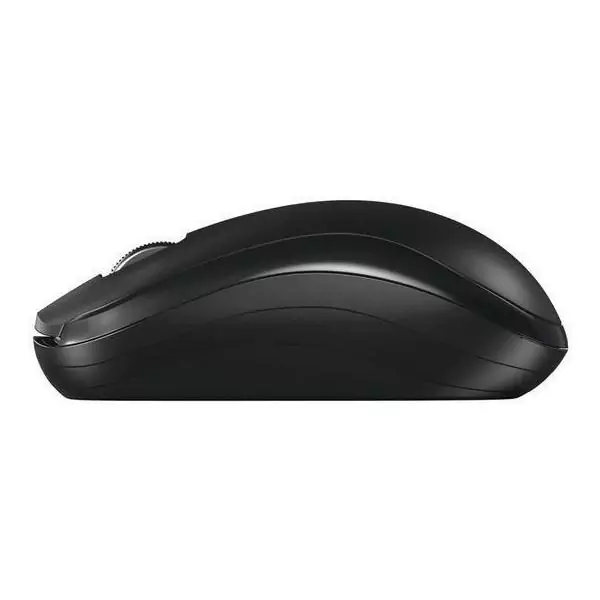 Souris compacte sans fil 2,4 GHz - CHERRY MW 2200 - Portable avec nano-récepteur USB - Noir