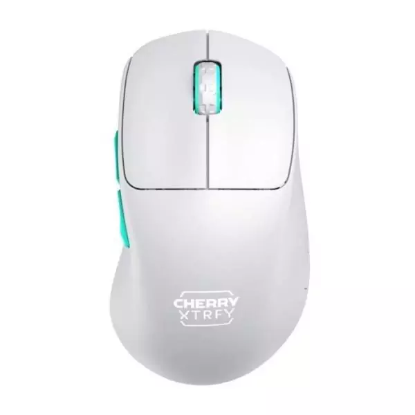 Souris de gaming ultra-légere 2,4 GHz - CHERRY XTRFY M64 WIRELESS - Blanc