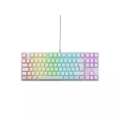 Clavier de gaming mécanique - CHERRY XTRFY K4V2 RGB TKL - Format TKL - Éclairage RGB - Blanc