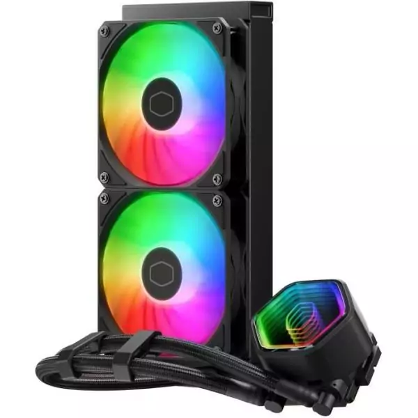 Refroidissement PC - COOLER MASTER - MLW-D24M-A18PA-R1 - MasterLiquid 240 Core II ARGB