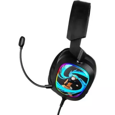 Casque gaming - Filaire - Konix - Naruto Shippuden - 7.1 PC - Haut-parleurs 50 mm - Microphone - 2 m - LED - Naruto Rasengan - N Casque gaming - Filaire - Konix - Naruto Shippuden - 7.1 PC - Haut-parleurs 50 mm - Microphone - 2 m - LED - Naruto Rasengan - N