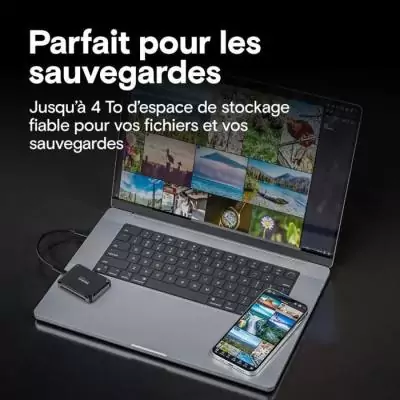 SSD Externe Portable - CRUCIAL - X9 - 2To - USB-C 3.2 - Compatible PC, Mac, PlayStation, Xbox SSD Externe Portable - CRUCIAL - X9 - 2To - USB-C 3.2 - Compatible PC, Mac, PlayStation, Xbox