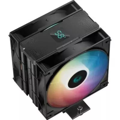 Ventirad CPU DEEPCOOL AG400 Digital PLUS ARGB Noir - Refroidissement optimal et éclairage ARGB