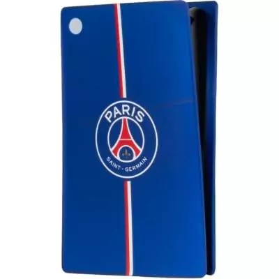 Façade de protection - KONIX - PSG - PS5 Slim - Silicone - Antichoc - Anti-rayures - Bleu
