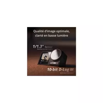 Dji caméra osmo action 4 standard combo Dji caméra osmo action 4 standard combo