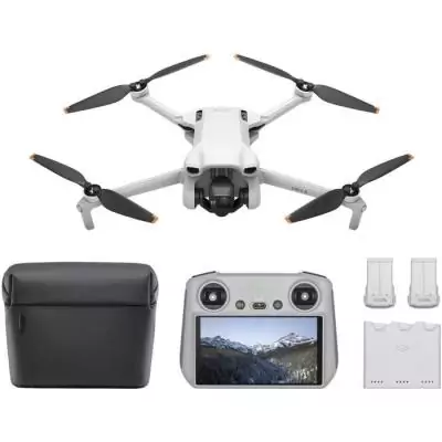 Drone - DJI - Mini 3 Fly More Combo - Avec radiocommande smart controller - Gris