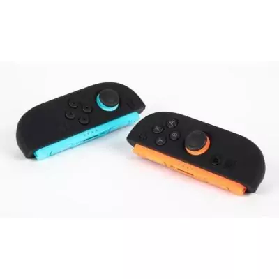 Coque de protection pour manettes Joy-Con - KONIX - Nintendo Switch 2 - Silicone - Antichoc - Anti-rayures - Anti-poussiere - No