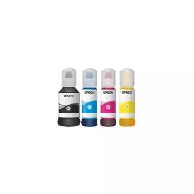 Pack 4 Bouteilles Encre EPSON EcoTank 113 - Noir Jaune Cyan Magenta