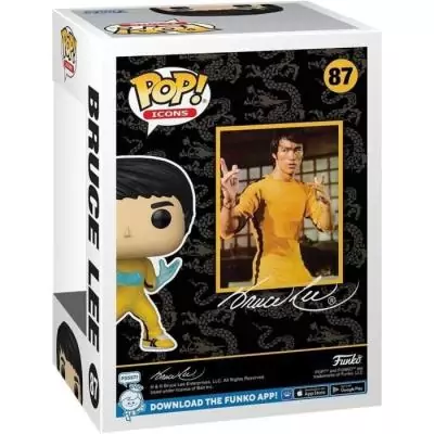 Figurine Bruce Lee Funko Pop! - Collection Icons - Numéro 87