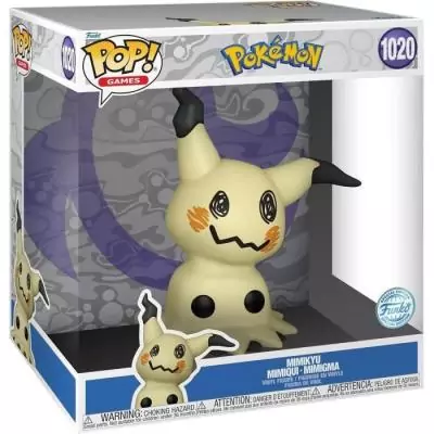 Figurine Funko Pop! Jumbo Games Pokémon Mimikyu 1020 - Collectionnez ce personnage culte en version géante! Figurine Funko Pop! Jumbo Games Pokémon Mimikyu 1020 - Collectionnez ce personnage culte en version géante!