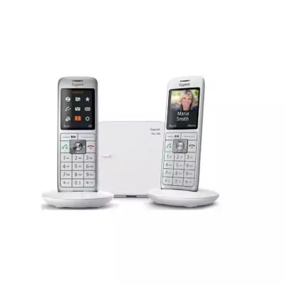 GIGASET Téléphone Fixe CL 660 Duo Blanc
