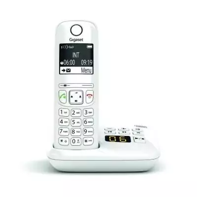 Téléphone Fixe AS690 A Blanc - GIGASET - Répondeur intégré & Mains libres - ID d'appelant