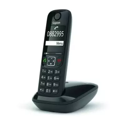 Téléphone Fixe Gigaset AS690 Duo Noir - Pack de 2 Téléphones