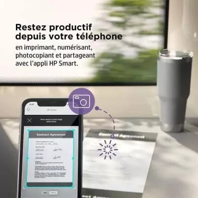 Imprimante HP LaserJet M140w: Impression laser N&B rapide