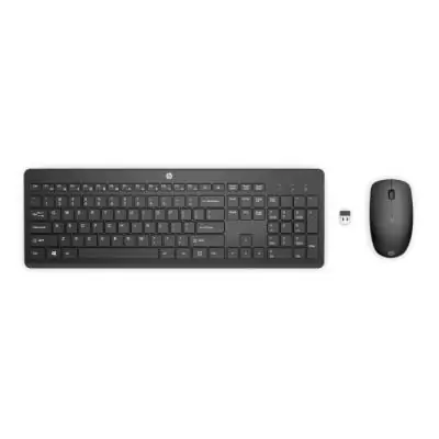 Ensemble Clavier et Souris HP 230 sans fil - Confort AZERTY