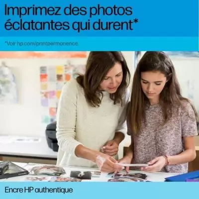 Cartouche d'encre HP 308e Noir EvoMore Authentique - Qualité supérieure pour HP Envy 6110, 6120, 6130, 6520, 6530