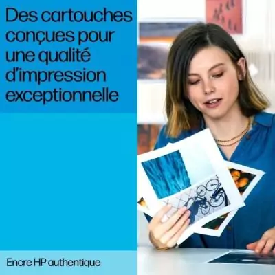 Cartouche d'encre HP 953XL Cyan Grande Capacité Authentique - Pour HP OfficeJet Pro 8710/8715/8720