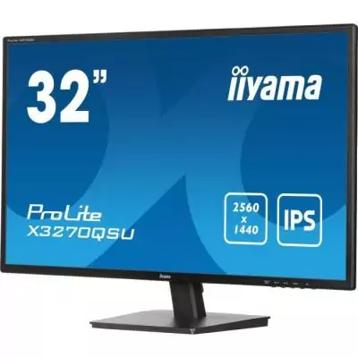 Ecran PC - IIYAMA - 32 - QHD - 100Hz - Dalle IPS - 3ms - X3270QSU-B1
