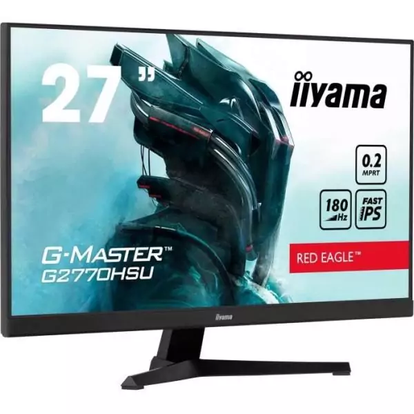 Ecran PC Gamer Incurvé - IIYAMA - 27 - FHD - 100Hz - Dalle IPS - 0,8ms - G2770HSU-B6