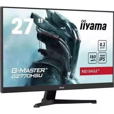 Ecran PC Gamer Incurvé - IIYAMA - 27 - FHD - 100Hz - Dalle IPS - 0,8ms - G2770HSU-B6