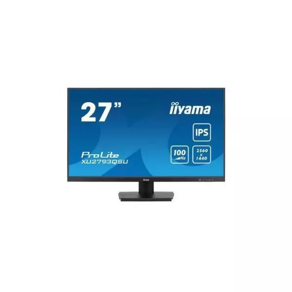Ecran PC - IIYAMA - 27 - QHD - 100Hz - Dalle IPS - 1ms - Prolite XU2793QSU-B7