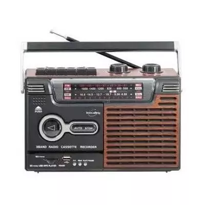 Radio-cassette enregistreur - INOVALLEY - RK10N - Haut-parleur 1 x 8 Watts - AM/FM/SW1/SW2