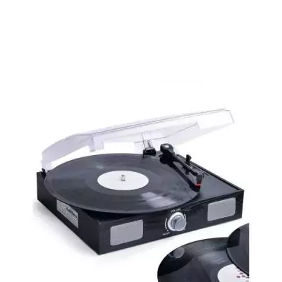 Platine vinyle INOVALLEY TD11 avec disque numérique USB et haut-parleurs intégrés Platine vinyle INOVALLEY TD11 avec disque numérique USB et haut-parleurs intégrés