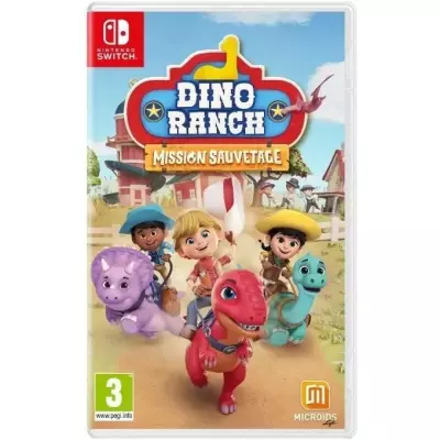 Sauvez les dinosaures avec Dino Ranch Mission Sauvetage Nintendo Switch