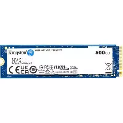 KINGSTON - NV3 - SSD Interne - 500 Go - PCIe 4.0 NVMe M.2 2280
