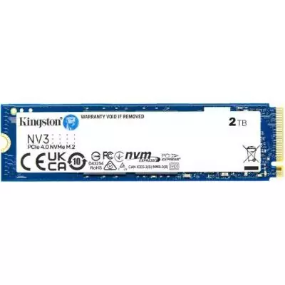 KINGSTON - NV3 - SSD Interne - 2 To - PCIe 4.0 NVMe M.2 2280 KINGSTON - NV3 - SSD Interne - 2 To - PCIe 4.0 NVMe M.2 2280