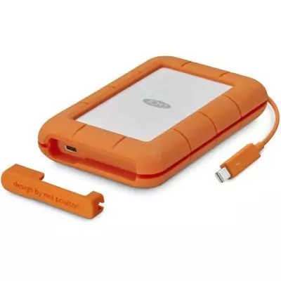 Disque dur externe - LACIE - Rugged USB-C STFR5000800 - 5 To - 3.2 Gen 1 - Gris / Jaune Disque dur externe - LACIE - Rugged USB-C STFR5000800 - 5 To - 3.2 Gen 1 - Gris / Jaune