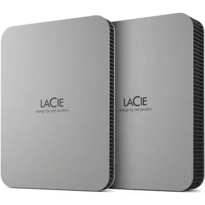 Disque dur externe - LACIE - Mobile Drive STLP1000400 - 1 To - 2,5 - 3.2 Gen 1 - Argent