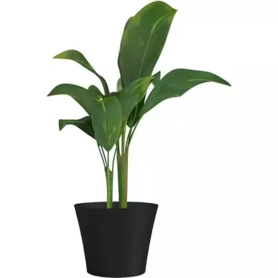 Pot de fleurs GARDEN ID Green Care Sense Noir-Anthracite - 40x34cm - Garantie 10 ans Pot de fleurs GARDEN ID Green Care Sense Noir-Anthracite - 40x34cm - Garantie 10 ans