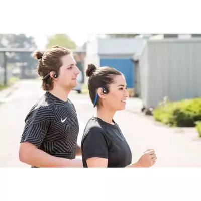 Lenco HBC-200 - Casque Bluetooth a conduction osseuse - Noir Lenco HBC-200 - Casque Bluetooth a conduction osseuse - Noir