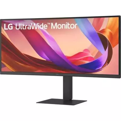 Écran PC incurvé LG 34'' WQHD 100Hz IPS 5ms - Hauteur ajustable