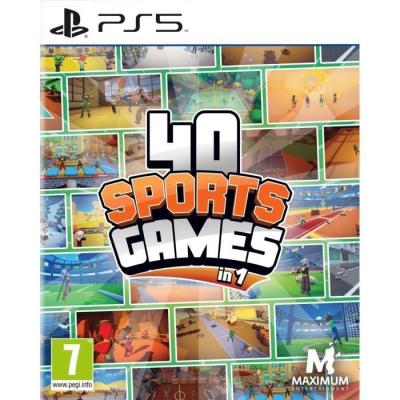 40 Jeux de Sport en 1 - Amusez-vous avec ce Jeu PS5!