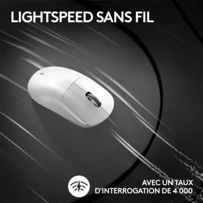 Souris Gaming Sans Fil Logitech G Pro X Superlight Blanche