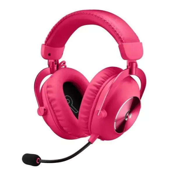Casque gamer - Sans fil - Logitech G - Lightspeed - Rose
